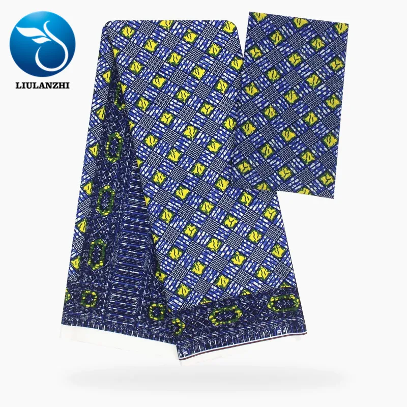 

LIULANZHI Prints fabric Wax Design Chiffon Material African Sewing Fabric for Dress Soft Chiffon Fabric Patchwork ML9X56-60