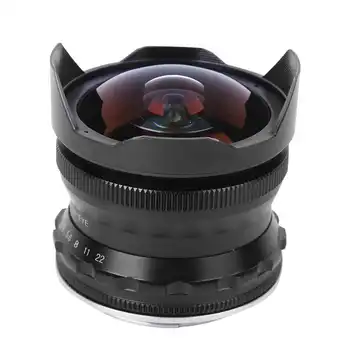 

7.5MM F2.8 Fisheye Mirrorless Camera Lens Optimize Imaging Brass Mount EF-M &amp EOSM Mounts for Canon M2 M3 M5 M6 M10 M100 M50