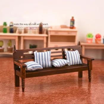 

1:12 Doll Accessories Mini Furniture Miniature Bench Toys Mini Display Child Gift Simulation Furniture