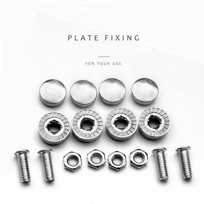 4 шт./компл. крепежные винты для пластин гладкие универсальные противоугонные