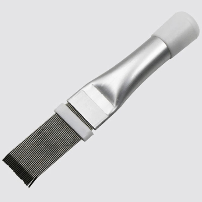 Air Conditioning Fin Comb Condenser Cleaning Comb Refrigeration Repair Tool Cleaning Brush Fin Brush Accessory
