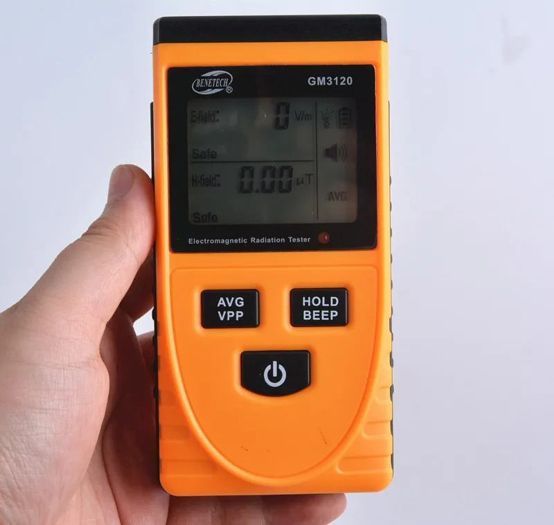 

Gm3120 Household Radiation Detector Electromagnetic Wave Radiation Measuring Instrument Electromagnetic Field Double Test Mobile
