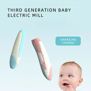 

Safe Electric Nail Clipper Cutter Baby Nail Trimmer Manicure Pedicure Clipper Cutter Scissors Kids Infant Nail Care