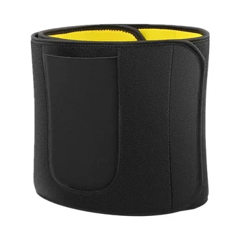 

With Phone Pocket Slimming Abdominal Cincher Sweat Wrap Tummy Control Body Shaper Loss Weight Trimmer Belt Fitness Waist Trainer