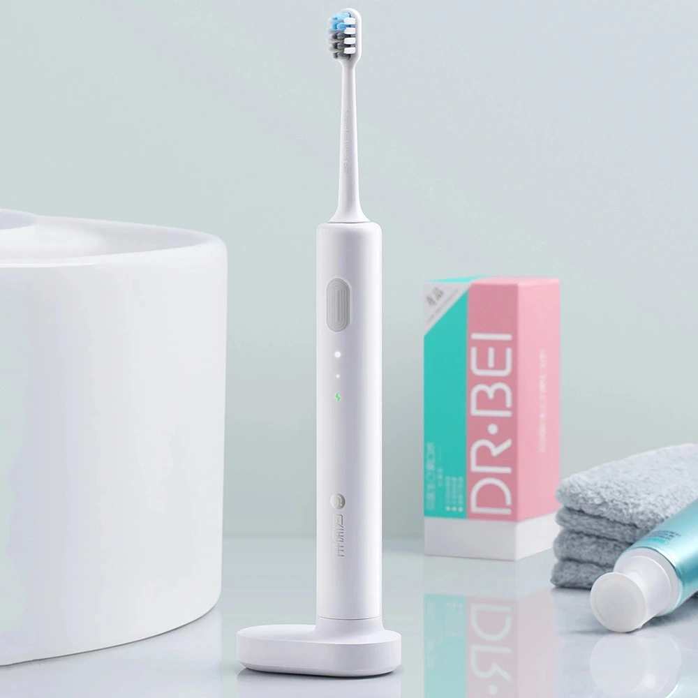 Новая Xiaomi Doctor · B Водонепроницаемая звуковая электрическая зубная щетка портативная перезаряжаемая Беспроводная ультразвуковая зубная щетка Ультра звуковая зубная щетка