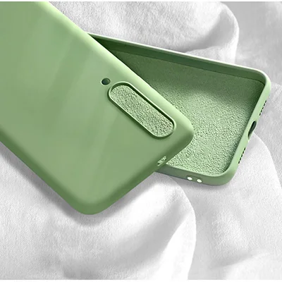 Силиконовый чехол для телефона Xiaomi 9 Pro 9SE Redmi Note 7 8 Pro Роскошный тонкий мягкий чехол s Redmi 7 7A 6 6A K20 Coque задняя крышка - Цвет: Green