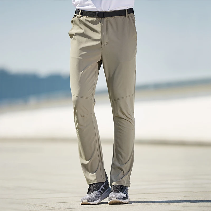 Hiking Pants NUONEKO Outdoor Stretch Mens Hiking Pants Summer Quick Dry Breathable Waterproof Climbing Trekking Tourism Camping