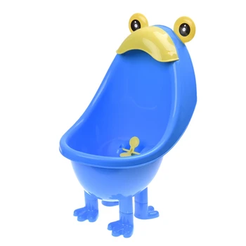 

Baby Boys Urinal Potty Traing Stand Vertical Urinal Groove with Funny Aiming Target (Blue)