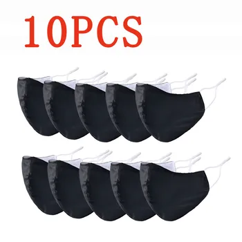 

10PC Dustproof Anti Foggy Mask Breathable Cotton Face Mouth Mask Outdoor Windproof Mascarilla Reusable Mask Masque De Protection