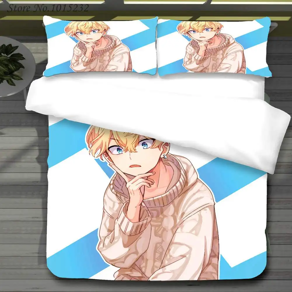 

Anime Tokyo Revengers 3D Printed Bedding Set Duvet Covers Pillowcases Comforter Bedding Set Bedclothes Bed Linen 01