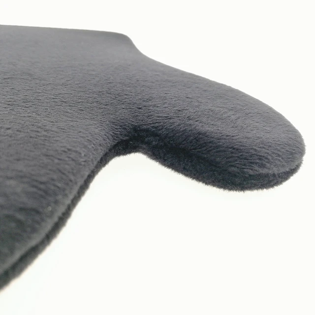 Guanto autoabbronzante guanto riutilizzabile corpo viso bagno strumenti per la pulizia applicatore abbronzatura posteriore guanto esfoliante per la rimozione dell'abbronzatura 4