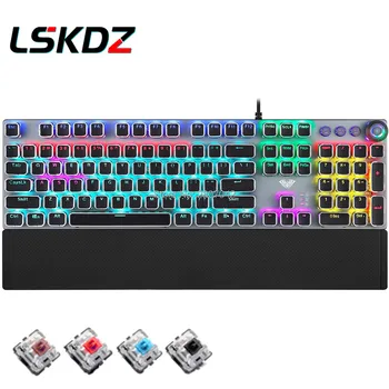 

Steampunk game machine mechanical keyboard metal panel square retro key cap backlight wired computer peripheral desktop computer