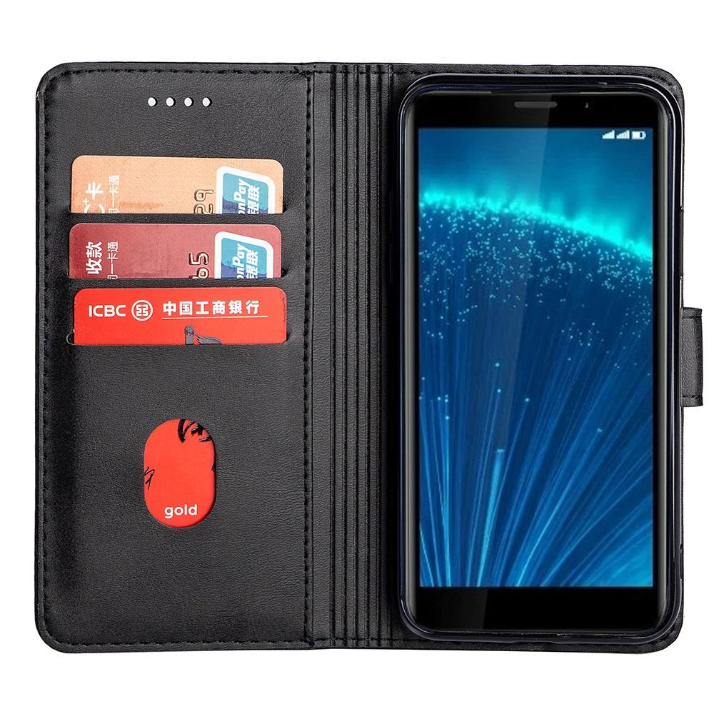 SRHE чехол для Leagoo Z10 чехол Флип кожаный Бизнес роскошный мягкий силиконовый магнит кошелек на чехол для телефона для Leagoo Z10 чехол s