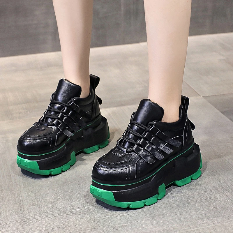 

Sneakers Women Shoes Thick Bottom Chunky Shoes Fashion Casual Sport Ladies Trainer Platform Sneakers Women Zapatillas Mujer