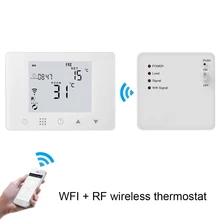 

WIFI Smart Thermostat Wall-Hung Tuya APP Phone Control Gas Boilers And Plumbing Electric Heating Temperature Controller