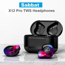 Sabbat X12 Pro TWS Bluetooth V5.0 наушники беспроводные гарнитуры водонепроницаемые спортивные наушники Автоматическое Сопряжение с микрофоном 750 мАч зарядная коробка