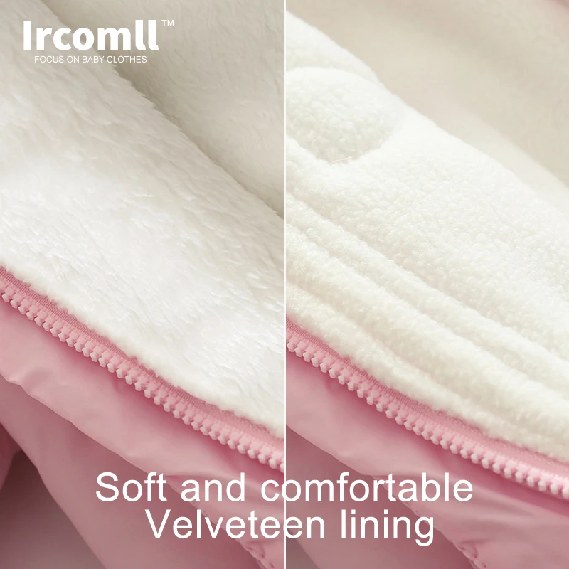 Lrcoml/теплые детские комбинезоны, зимняя одежда комбинезон для младенцев мальчиков девочек, комбинезон с капюшоном, верхняя одежда для детей от 0 до 24 месяцев