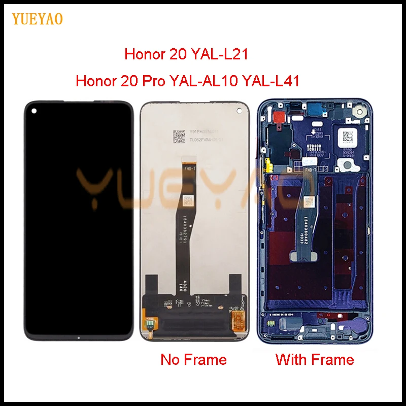 Оригинальный сенсорный ЖК-дисплей AAA для 6 26 ''Huawei Honor 20 honor Pro | Мобильные