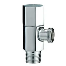 Поколение жира треугольный клапан медный шестиугольный толстый горячей и холодной воды 4 точки внутри и снаружи провода большой поток Fas