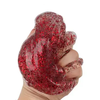 

60ml Crystal Jelly Toy Soft Slime Stress Relief Toy Crystal Mud Squishy Slow Rising Toy