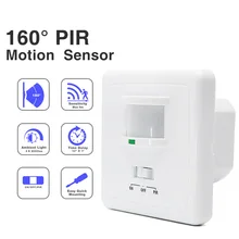 Практичный датчик заселения на расстоянии, светильник движения Pir, переключатель присутствия, высокое качество, настенный светильник с датчиком движения, переключатель