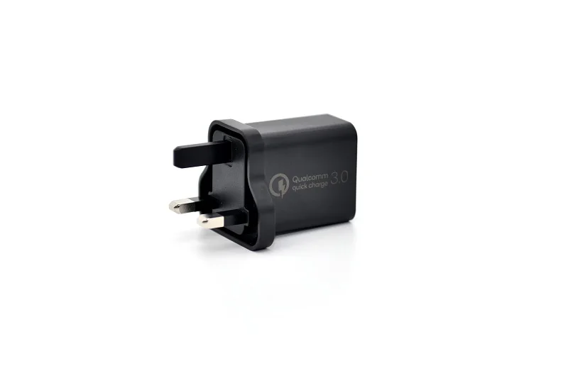QC3.0-UK XTAR Быстрая зарядка 18 Вт QC 3,0 умное быстрое USB настенное зарядное устройство для Xiaomi samsung huawei Быстрая Зарядка адаптер для зарядки мобильного телефона - Цвет: QC3.0-UK