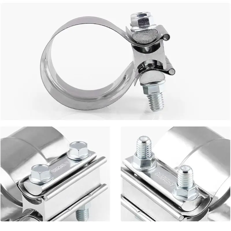 Автомобиль предварительно формованный выхлоп из нержавеющей стали Lap Joint Band Clamp автомобильные запасные части