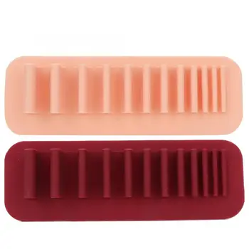 

Soft Silicone Wall-Mounted Makeup Brush Toothbrush Holder Stand Organizer Rack
