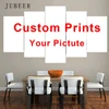 Custom Prints 5 Pieces Wall Art  Custom Poster Customs You Photo on Canvas Decoration Pictures for Living Room No Frame Painting ► Photo 3/6