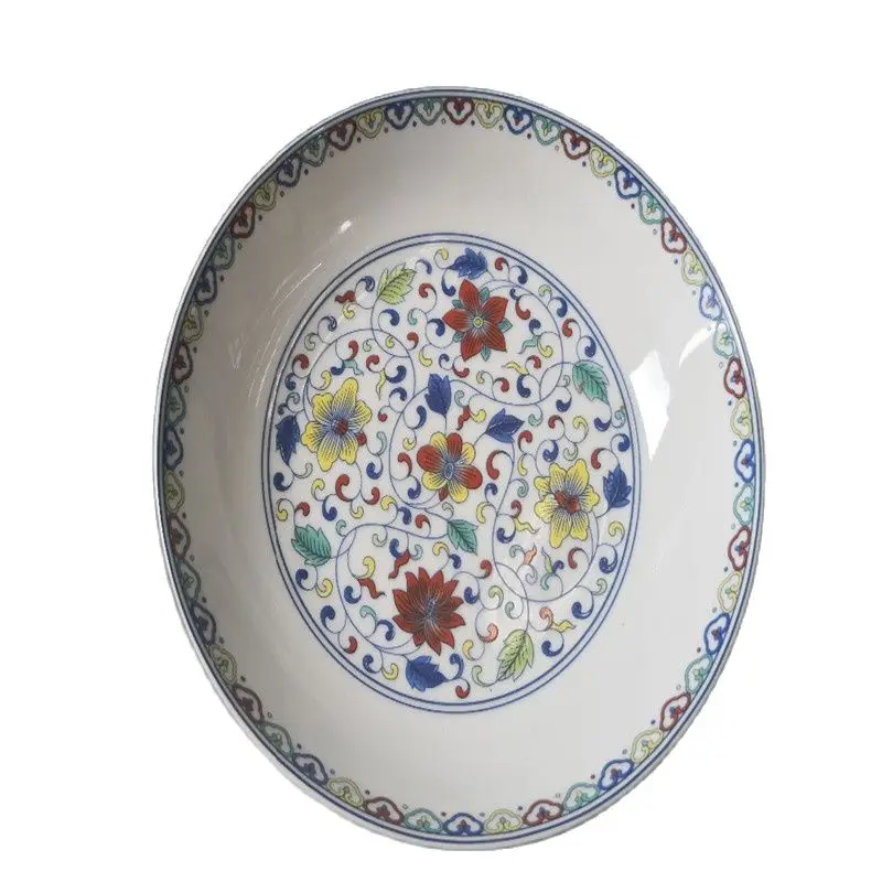 

Chinese Old Porcelain Blue And White Porcelain Plate