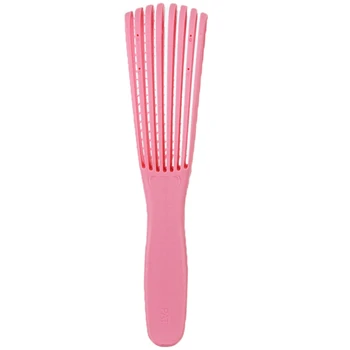 

Pink Hair Brush Scalp Massage Comb Women Hair Brush Comb Health Care Reduce Fatigue