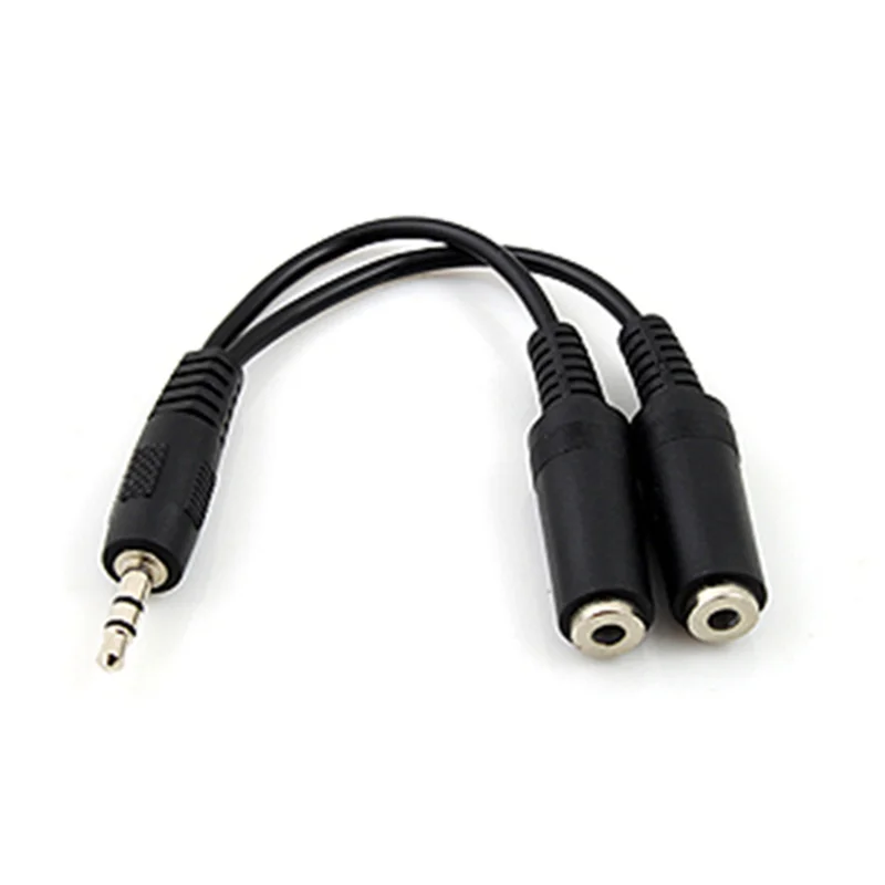 3.5mm Combo Audio Mic Y Splitter Cable Adapter for PS4 Xbox One Tablet Mobile Phone Male To 2 Female Headsets Laptop | Безопасность и