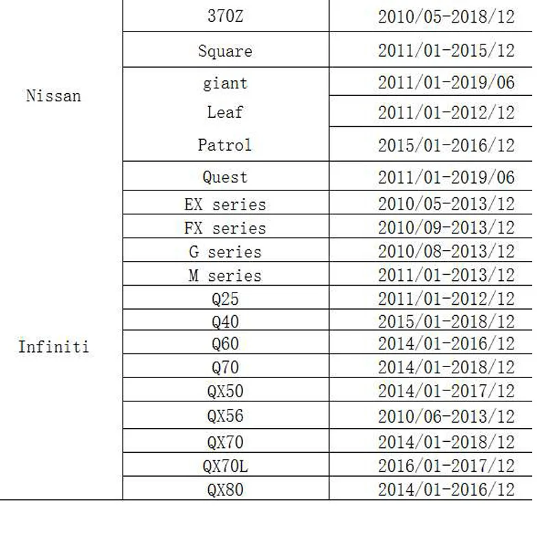 4 шт. TPMS автомобильная система контроля давления в шинах 407001LA0E для Nissan для Infiniti EX FX G M Q40 Q60 Q70 QX50 QX56 QX70