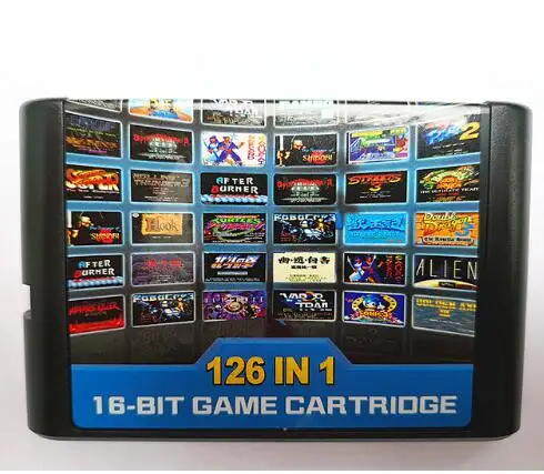 126 в 1 для Sega Megadrive Genesis игровая карта с супермариоидным Бэтменом и Робин боевой