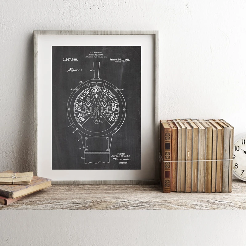 Sailing-Patent-Blueprints-Vintage-Posters-Print-Sailboat-Yacht-Design-Anchor-Ship-Wheel-Nautical-Patent-Painting-Beach (2)