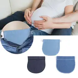 Беременности и родам пояс удлинитель регулируемые эластичные штаны Бархатные Высокие эластичные Для женщин LF88