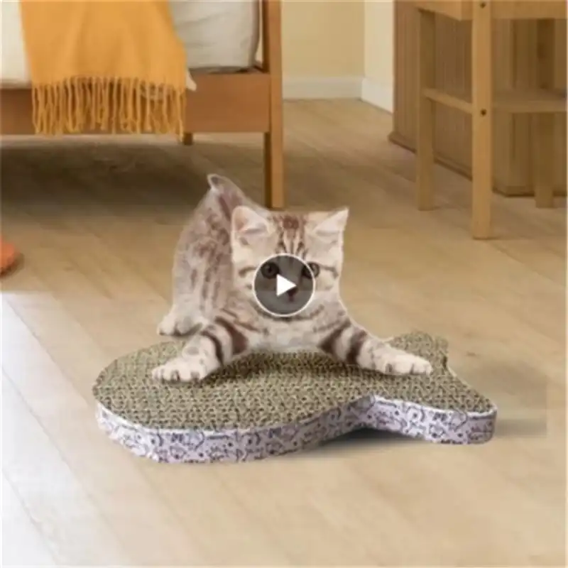 ペットのおもちゃ猫難問猫ダンボールマット猫難問猫ダンボール猫の爪削り摩耗耐性おもちゃ猫 猫のおもちゃ Aliexpress