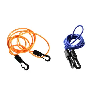 

Kayak Lanyard Rope with 2 Spring Carabiner Clip Hooks for Fishing Plier Kayak Tackle Tools