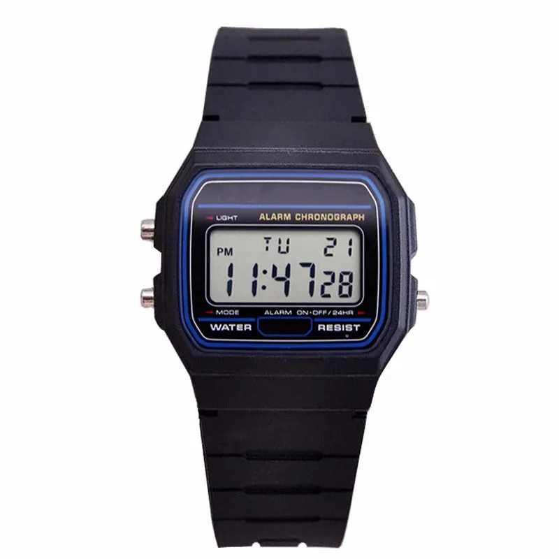 Горячие Роскошные брендовые дизайнерские часы со светодиодами модные многофункциональные водонепроницаемые часы для мужчин дешевые электронные цифровые часы relojes