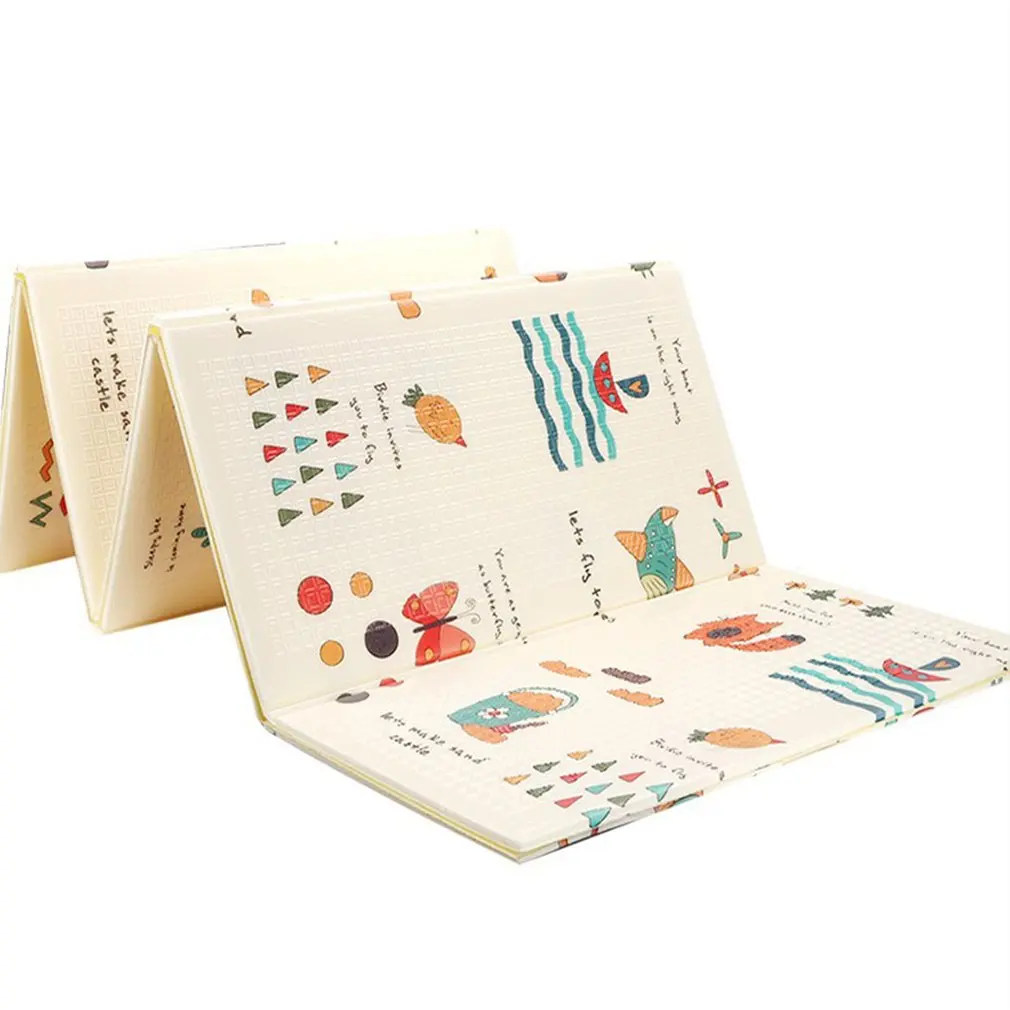 

Portable Foldable Baby Climbing Play Mat Xpe Puzzle Children's Mat Thickened Baby Room Crawling Pad Game Blanket Baby Carpet