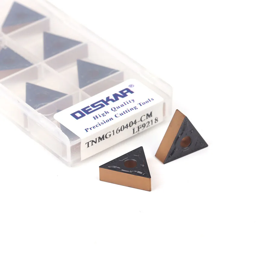 FomaSP TNMG331 / TNMG160404-PM D'inserts En Carbure CNC Pour Outils De Coupe De Tournage En Acier, Le Brise-copeaux PM Convient Pour La Coupe Semi-finale Du Métal, 10 Pièces