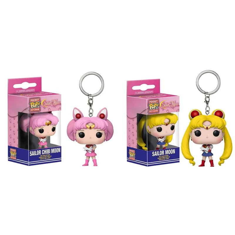 Красивая девушка брелок с воином маленький кролик воды Bingyue брелок кулон Funko Pop Garage Kit брелок
