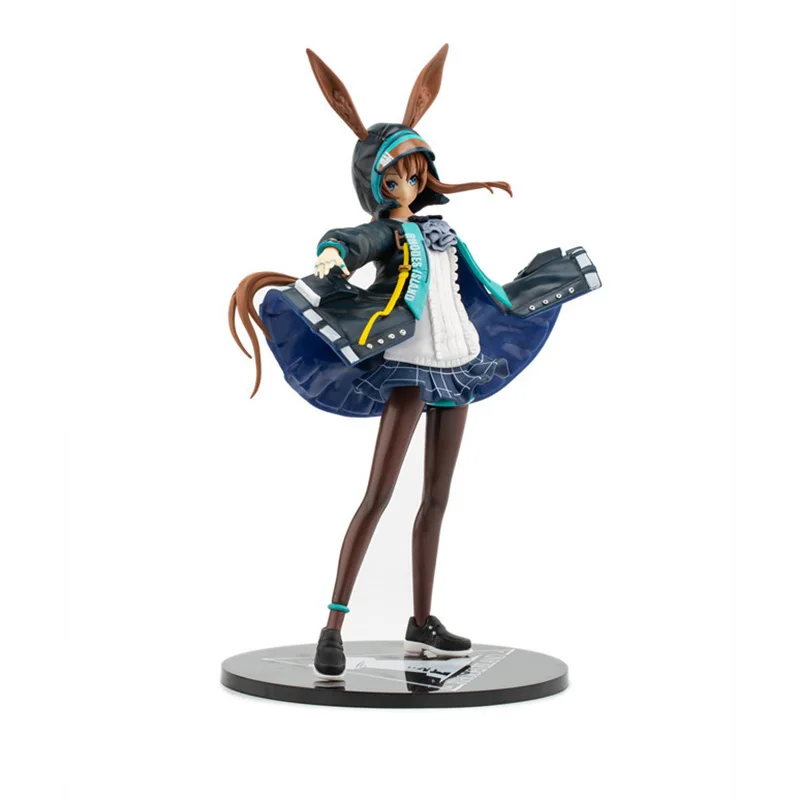 Аниме Arknights игрового персонажа Amiya 22 см ПВХ кролик фигурка героя игрушка модель