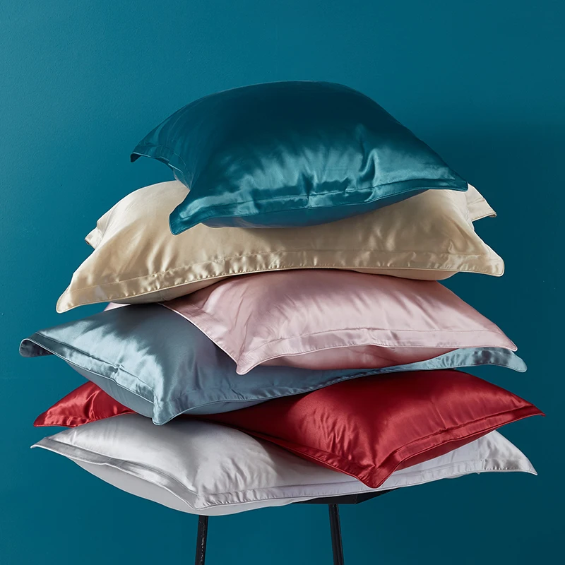 silk pillowcase 100% pure real natural mulberry pillow case | Дом и сад