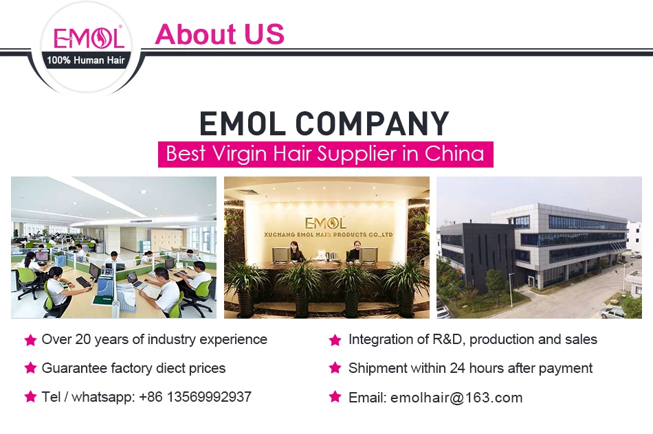 EMOL Malaysian Kinky Curly Hair Bundles 100% Human Hair Weave 3/4 Bundles Natural Black Curly Human Hair Extensions 8-28 Inch