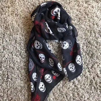 

Large Square 100% Silk Chiffon Scarf Wraps Shawl