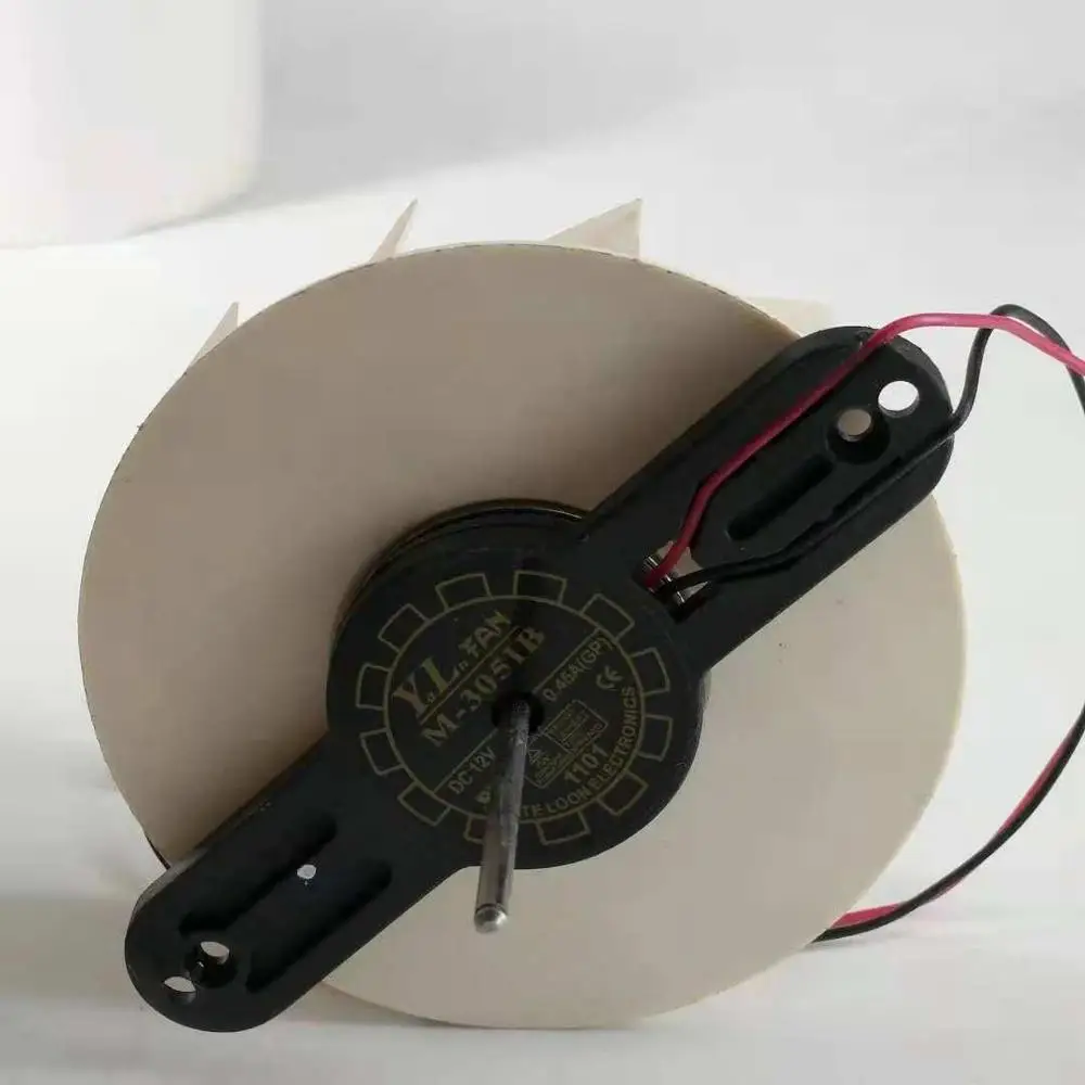 

New cooling fan 9225 M-3051B 12VDC 0.45A two-wire circular DC fan