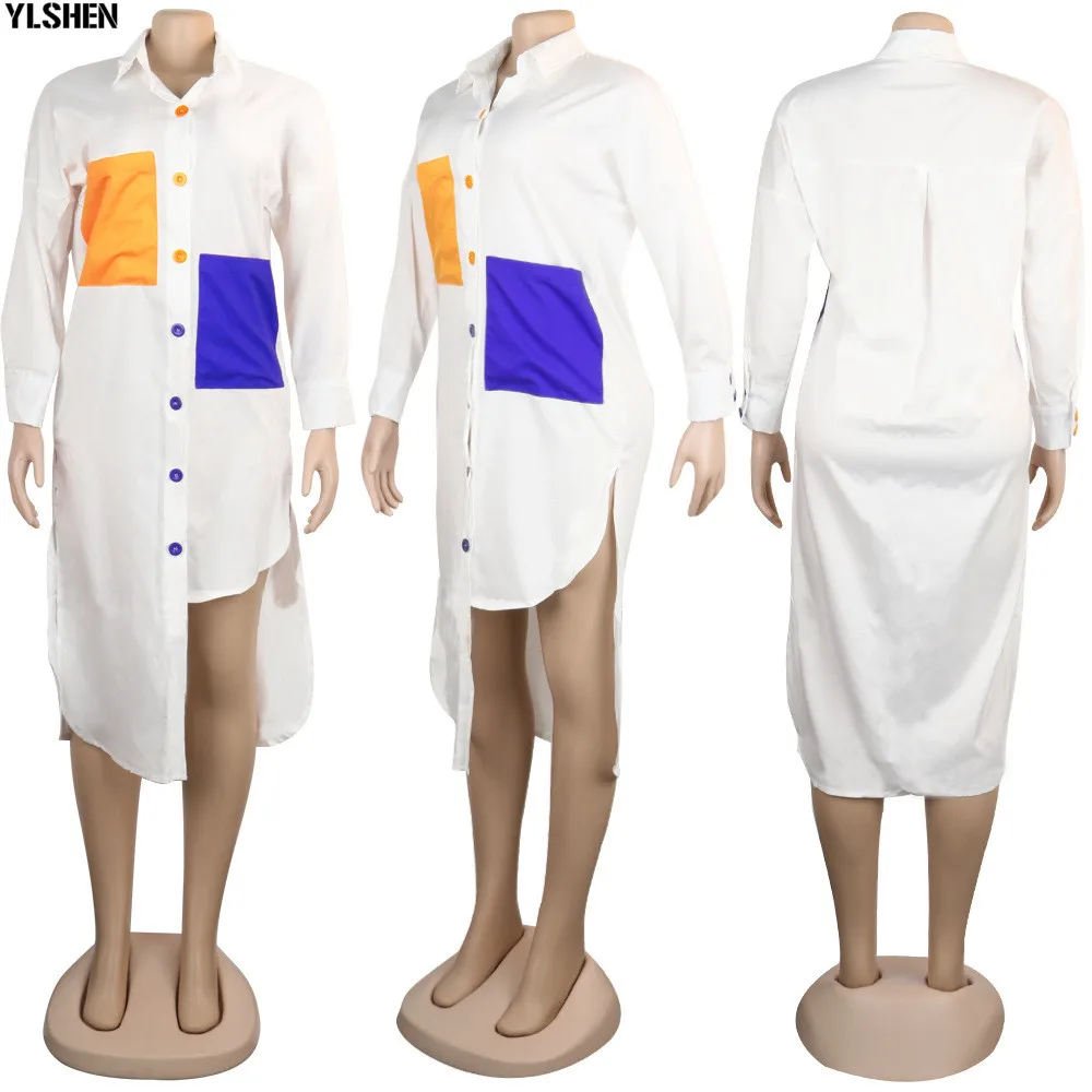 2020 New African Dresses For Women Dashiki Print Patchwork African Clothes Fashion Robe Africaine Basin Riche Africa Clothing 17
