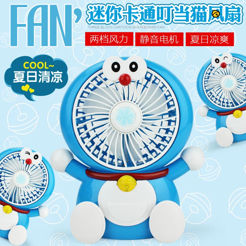 Маленький переносной usb-вентилятор hello kitty Doraemon, заряжаемый прохладным летом