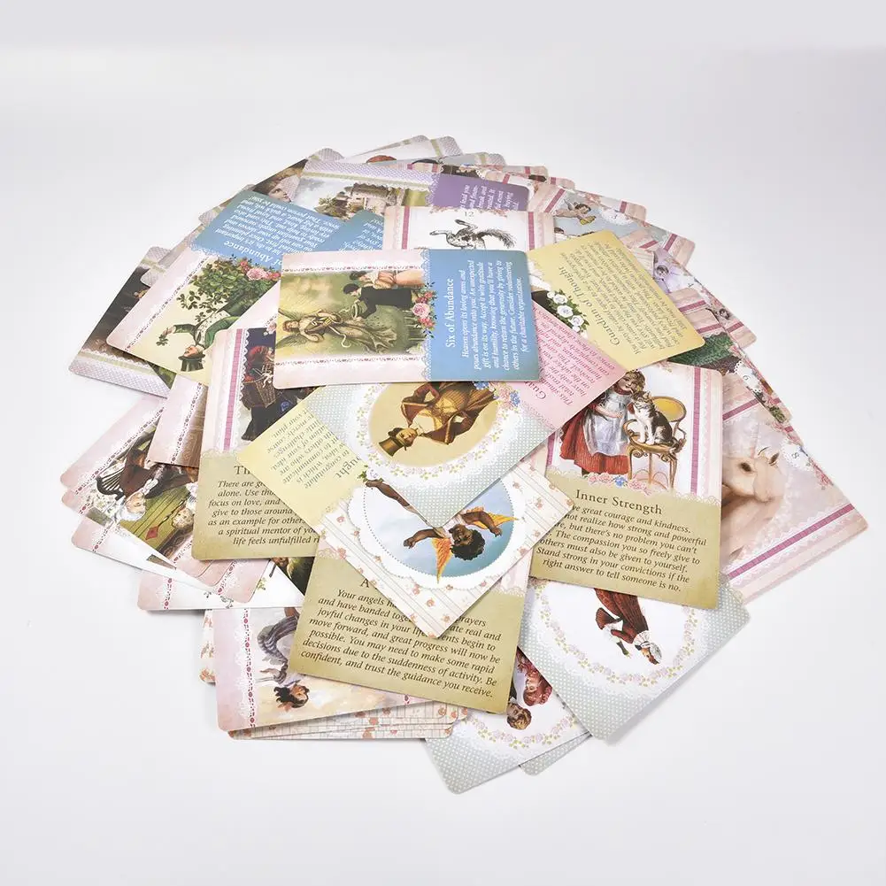 78 Guardian Angel Tarot Cards Guardian Angel Tarot Cards Game Card Box Party Table Games Playing Cards Family Entertainment